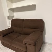 Divano due posti tessuto