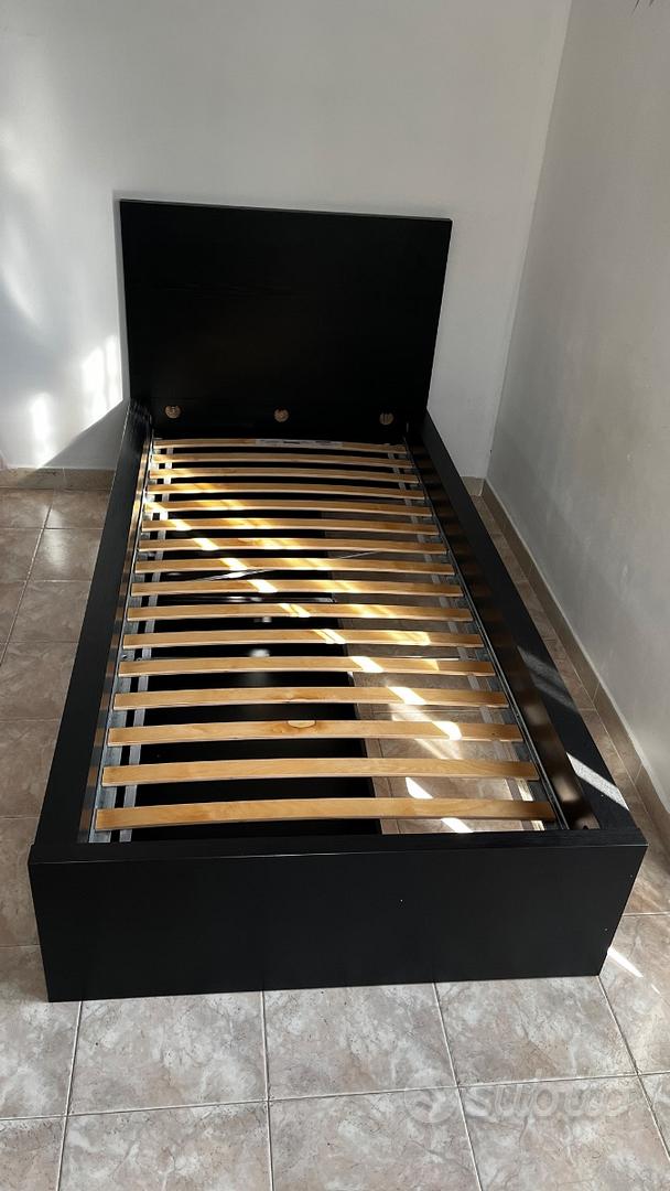 Letto singolo IKEA con cassettoni - modello MALM - Arredamento e ...