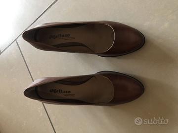 SCARPE DECOLLETE' MARRONI