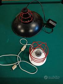 Lampade hebi targetti panton modernariato design