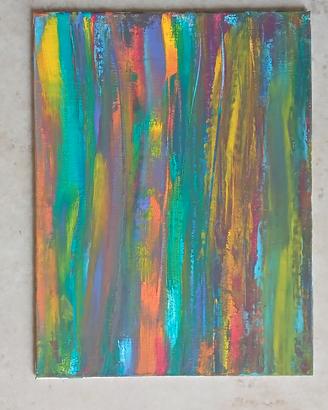 Quadro astratto "Tramonto"