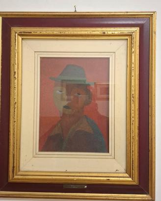 Quadro Pittore  Luigi Del Sal 1979 -Tecnica mista.