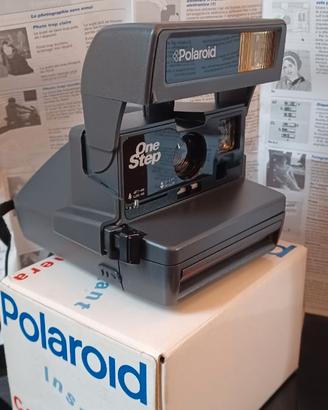 Fotocamera Polaroid One Step retrò con scatola