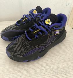 Scarpe Basket NBA Lakers Decathlon -  Nero / Viola