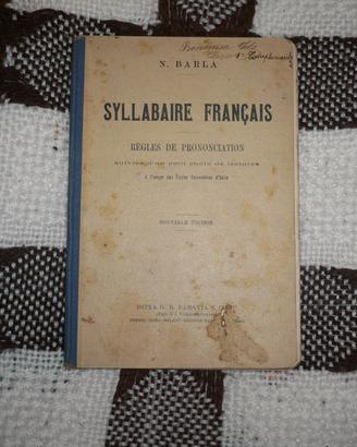 Sillabario francese