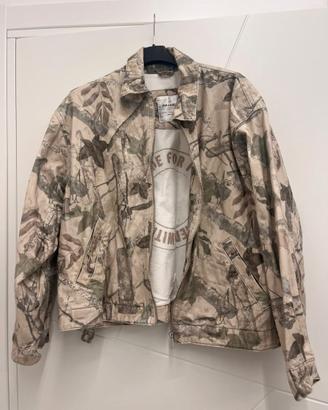 Giacca stile bomber camouflage Real Tree Pull&Bear