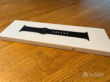 Cinturino Apple Watch sport nero 42-40mm sigillato