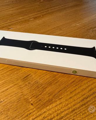 Cinturino Apple Watch sport nero 42-40mm sigillato
