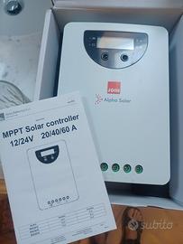 4 pannelli solari ed inverter