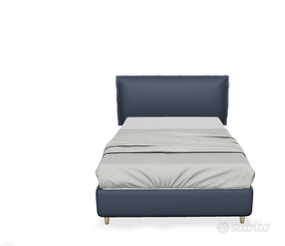 Letto 1 piazza e 1/2  "Per Dormire" con  comodino