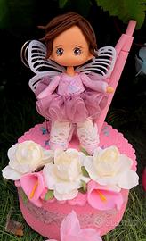 cake topper ballerine in porcellana fredda 