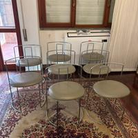 Set 8 sedie design vintage Simon anni ‘80