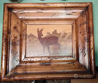 Quadro intarsiato 