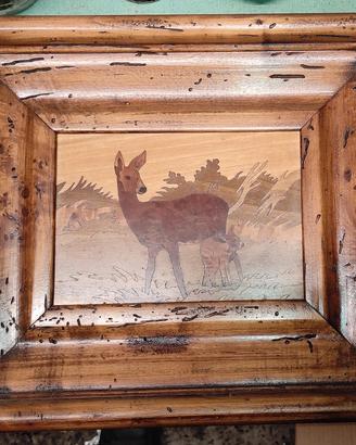 Quadro intarsiato 