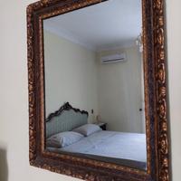 Cornice antica (800)due pezzi con specchio