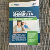Concorsi UNIVERSITA’ - manuale COMPLETO