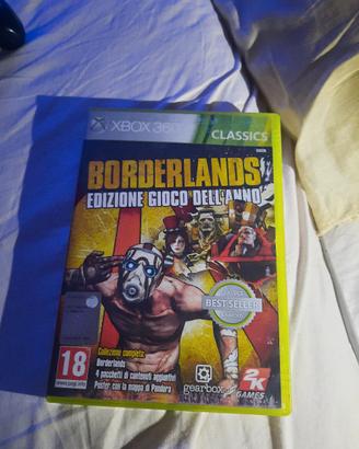 bordelands 1 xbox 360