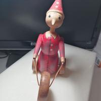Pinocchio in legno vintage