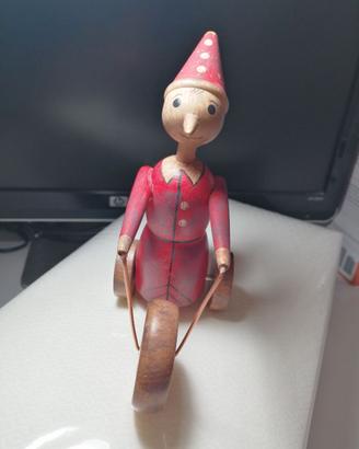 Pinocchio in legno vintage