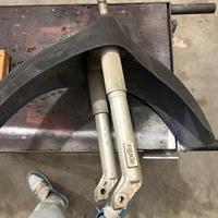 Forcella Scarabeo 50 pronta da montare