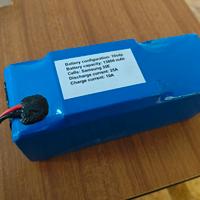 Pacco batteria 10s4p xt30u Samsung 35e 13800mah