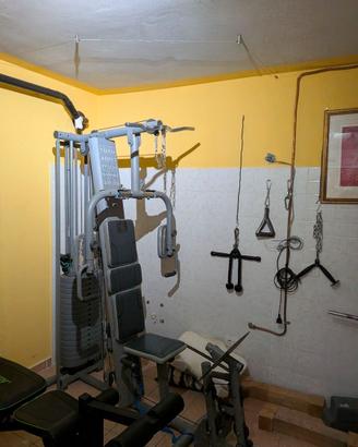 Pectoral machine con accessori