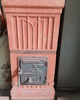 stufa in terracotta