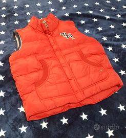Tommy Hilfiger Gilet Donna Smanicato Rosso M