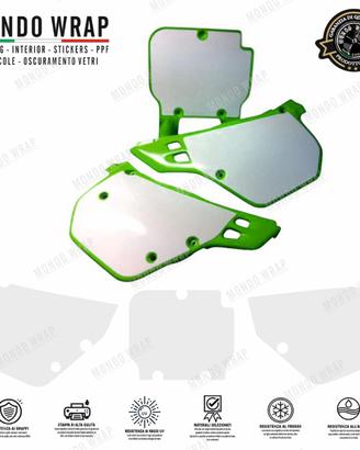 Adesivi compatibili con KX cross 125/250 1990
