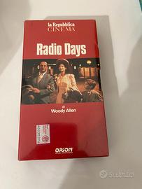 VHS videocassetta Radio Days di Woody Allen