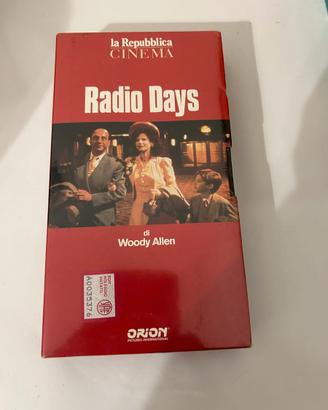 VHS videocassetta Radio Days di Woody Allen