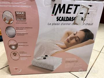 Scaldasonno matrimoniale imetec con angoli NUOVO