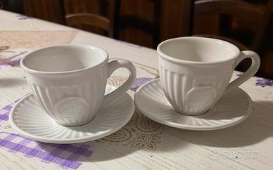 Set due tazze da caffè vintage Mulino Bianco