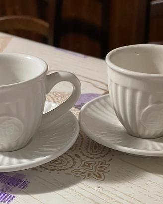 Set due tazze da caffè vintage Mulino Bianco