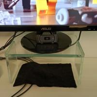 rialzo in vetro per monitor PC