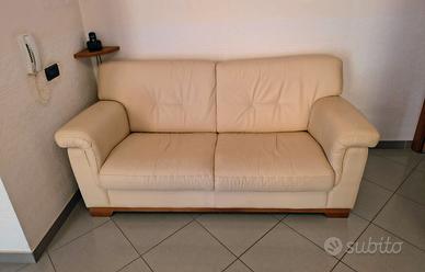 Divano 2 posti maxi in pelle