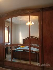 ARMADIO e GIROLETTO radica di noce