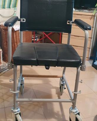 sedia a rotelle "COMODA" nuova