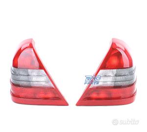 FANALI MERCEDES CLASSE C W202 93-97 ROSSO BIANCO