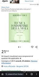 alberto curcio tecnica viola 1 - libro 100 canzoni