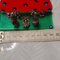 presepe murrina veneziana con peltro 