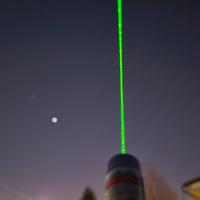 Puntatore laser astronomico