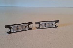 Coppia Plafoniere Luci Targa LED 12V 1.8W 22187