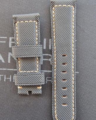 cinturino pelle orologio Officine Panerai nero