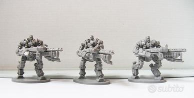 3 Mininiature di fantascienza