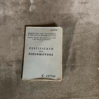 Libretto garelli gulp anni 70