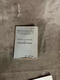 Libretto garelli gulp anni 70