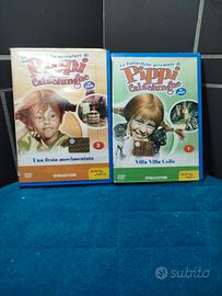 Lotto 2 DVD Pippi Calzelunghe - DeAgostini