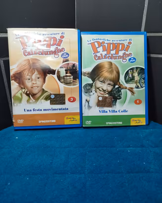 Lotto 2 DVD Pippi Calzelunghe - DeAgostini