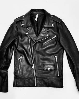 Chiodo Zara uomo (donna)  in vera pelle taglia S